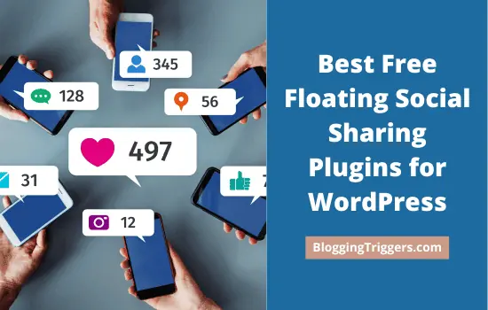 Floating Social sharing plugins wordpress