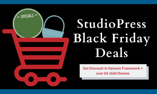 StudioPress Black Friday Deals