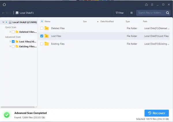 EaseUS Free Data Recovery Wizard