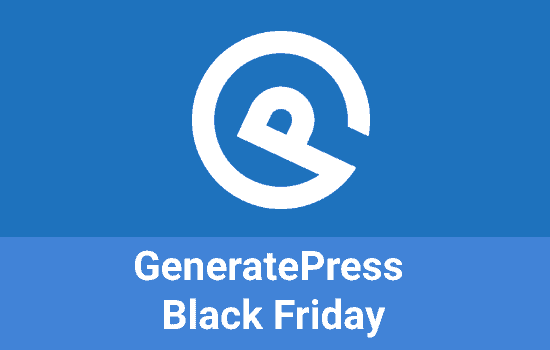 GeneratePress-Black-Friday