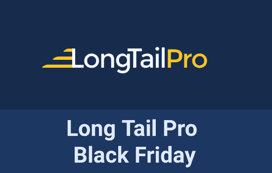 Long Tail Pro Black Friday