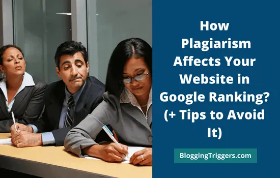 How Plagiarism Affects Your Website in Google Ranking
