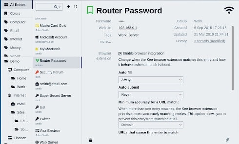 Kee Password Manager
