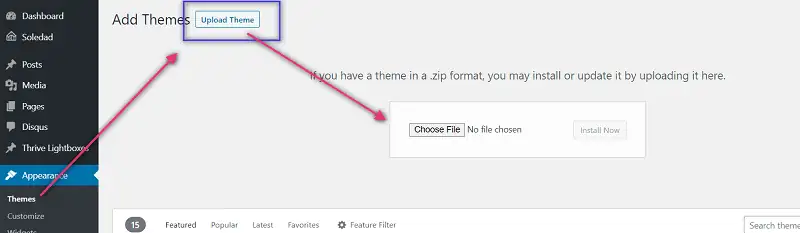 Upload theme wordpress Upload theme wordpress