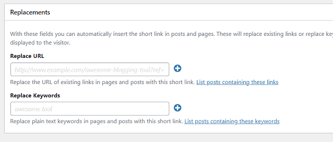 WordPress-shortlinks.