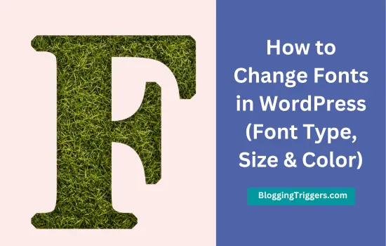 How to Change Fonts in WordPress